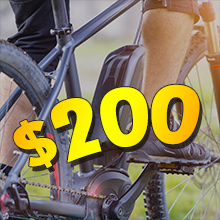 electric bikes under $200